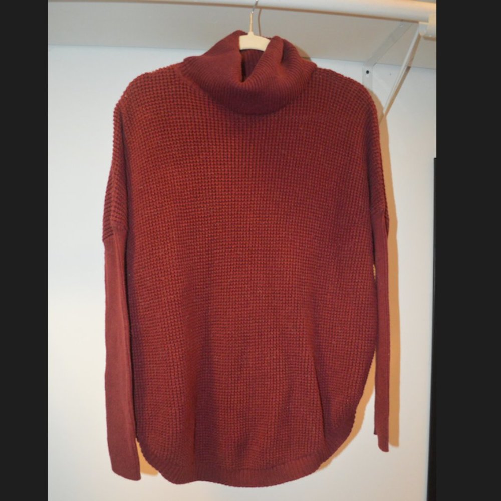 Michael Kors Red Cable-Knit Sweater
